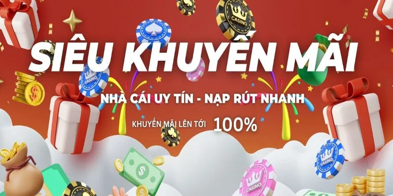 Khuyến mãi hoàn trả lên đến 100% dành cho tất cả khách hàng